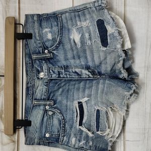 American Eagle Outfitters Vintage Hi-Rise Festival Denim Shorts, Size 8